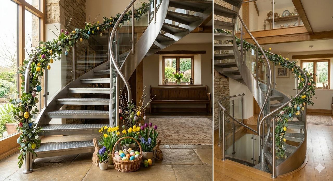 Kāpnes ar pagrieziernu